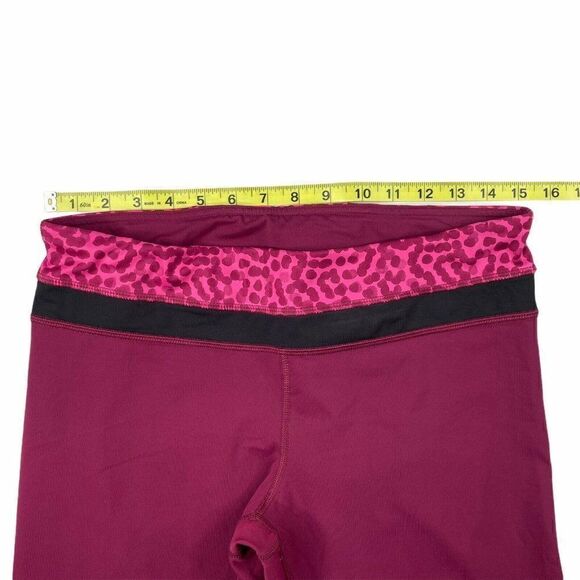 Lululemon Run Inspire Crop Dashing Purple Ace Spot - Picture 7 of 10